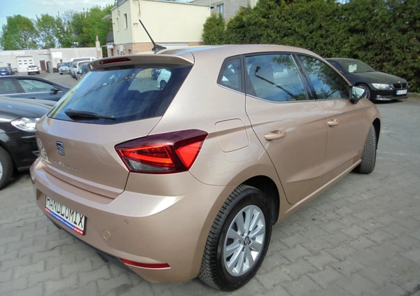 Seat Ibiza cena 49900 przebieg: 95200, rok produkcji 2017 z Ustroń małe 781